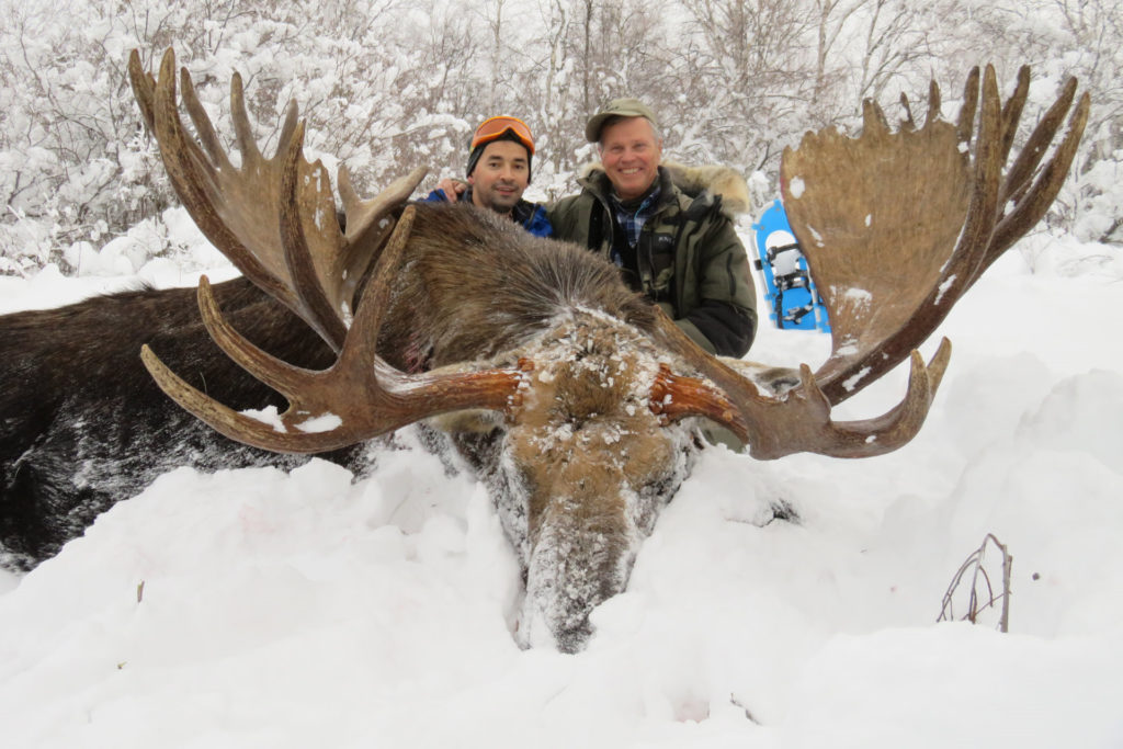 kamchatka trophy hunts winter moose hunts